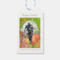 Easter Eggs Hunt  Personalized Photo and Message Gift Tags