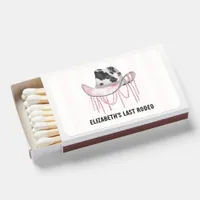 Last Rodeo Disco Cowgirl Hat Matchboxes