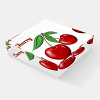 Red Cherries Design Personalized Name Paperweight