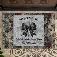 Wicked Witch Social Club Coquette Doormat