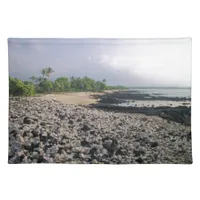 Black Sand Beach in Hawaii Placemat