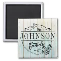 Family Name Monogrammed Magnet