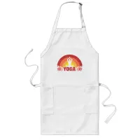 Sunshine Yoga Yogi Lotus Flower  Long Apron