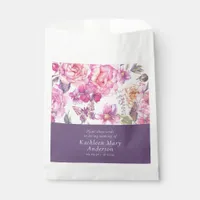 Floral Butterfly Plant These Seeds Funeral Favor Bag