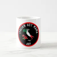 *~* Italian Hot MAMA Italy Map Italia Coffee Mug