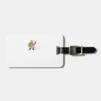 The Simpsons Christmas Tis The Jelly Season Luggage Tag