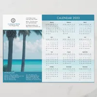 2023 Custom Logo Brand Announcement Promo Calendar