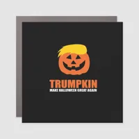 Halloween Trumpkin V2 Car Magnet