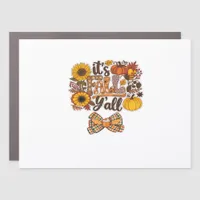 It’s Fall Y’all Vintage Style Car Magnet