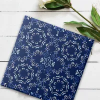Ornate Classic Blue & White Mediterranean Azulejo Ceramic Tile