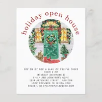 PAPER | Holiday Open House Party Red Flyer