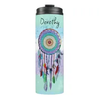 Personalized Dreamcatcher  Thermal Tumbler