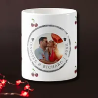 Cherry Coded Valentine's Day Custom Mug