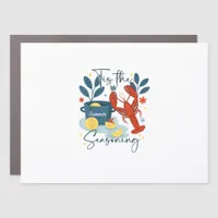 Tis The Season Christmas Quote Car Magnet