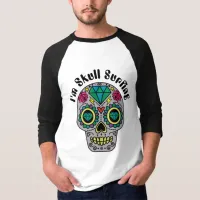 Decorated Abstract Skull T-Shirt