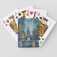 Paris Fashion Night Poker Cards