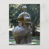 Kansas City Sculpture in the Park A Seated Woman Postcard