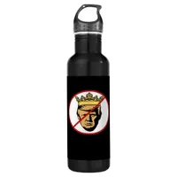 No Kings Anti Creative Classic Design Stainless Steel Water Bottle