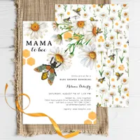 Honey Bee Mama to Bee Baby Shower Invitation | Wil