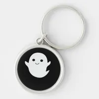 Cute Little Boo Classic Fitted Keychain