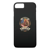 Make Turkey Great Again Funny Thanksgiving Trumpki iPhone 8/7 Case