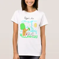 Add your Child's Artwork to this Shirt