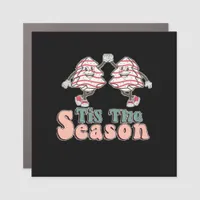 Little Tis The Season Christmas Tree Jen Car Magnet
