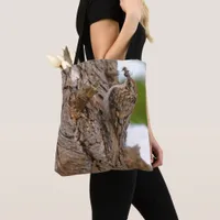 American Treecreeper Songbird with Tasty Bug Tote Bag