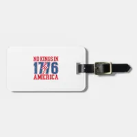 No Kings In America We The People Vintage Luggage Tag