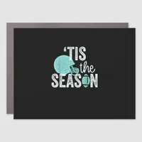 Tis The Season Football Family I Heart Football Se Car Magnet