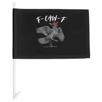 F-Caw-F Retro Classic Car Flag