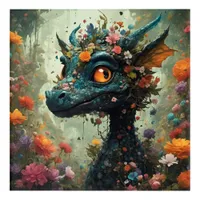 Baby Dragon Fantasy Acrylic Print