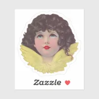 Victorian Angel Sticker