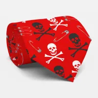 Punk Rock Skulls and Safety Pins Pattern Gift Ideas