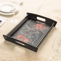 Celestial Poppies  Serving Tray