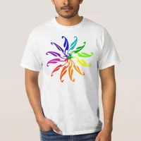 T-shirt - Graphic Color Wheel (light shirt)