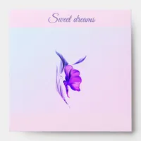 Sweet dreams greeting cards  envelope