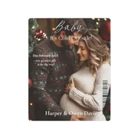 Magazine Cover Christmas pregnancy  Metal Print