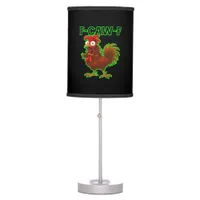 F-Caw-F Chicken Classic Retro Graphic Table Lamp