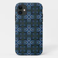 Blue Medieval Tapestry Pattern Cool iPhone 5 Case