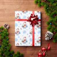 Polar Bear Personalized Gift Wrap
