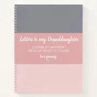 Letters to My Granddaughter Memory Book