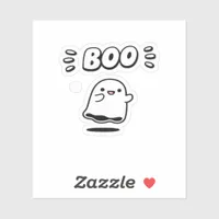 Little Boo Minimal Style Sticker