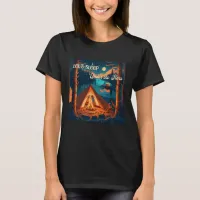 Let's Sleep Under the Stars | Camping Art T-Shirt