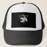 F-Caw-F Raven Retro Classic Trucker Hat