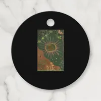 Whimsigoth Swirl Poster Favor Tags