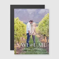 Modern and Elegant Stylish Wedding Magnetic Invitation