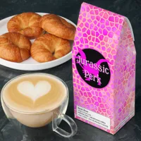 Jurassic Perk Pink Dinosaur Hide  Roasted Coffee