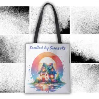 Fuelled by Sunsets Cute Cottage Core | Tote Bag