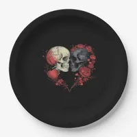 Till Death Do Us Part – Spooky Love Story Paper Plates